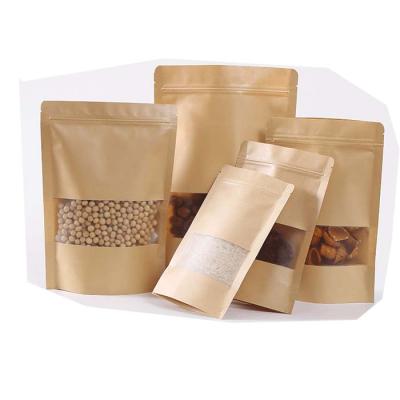 China Recycled Materials New Arrival Bread Burger Food Delivery Package Custom Kraft Paper Bag for sale