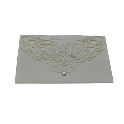 China Europe Customized Luxurious Invitation Unique Wedding Card for sale