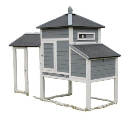 China Large Wooden Roof Pet House Viable Outdoor Waterproof Chicken House for sale