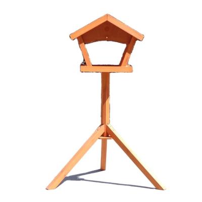 China High Quality Viable Wooden Bird Food Feeder House Cage for sale