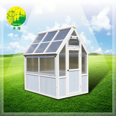 China Easily Assembled Wooden Grow House For Plant Grow House for sale