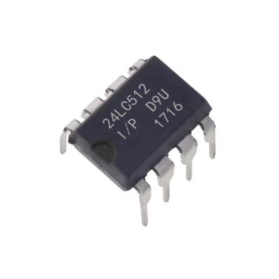 China MCU 24LC512-I/P 24LC512 DIP-8 for sale