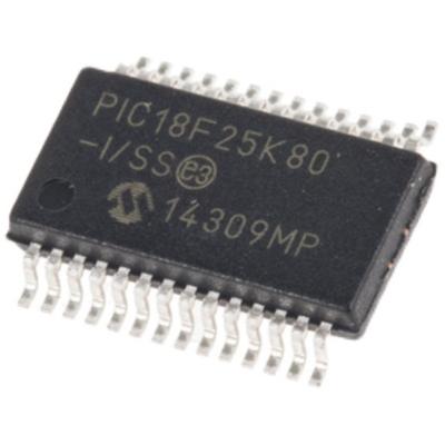 China MCU PIC18F25K80 PIC18F25K80-I/SS SSOP28 for sale