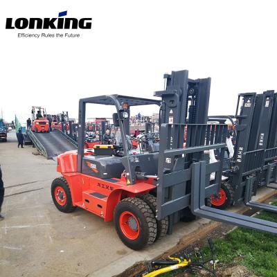 China Garment Shops 5 Ton Capacity Lonking Brand LG50DT Xinchai Motor Lifting Forklifts For Sale for sale