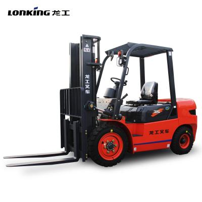 China Machinery Repair Shops China Lonking Brand FD35DT Famous Lifting 3.8 Ton Capacity Forklift Trucks With Agent Price for sale