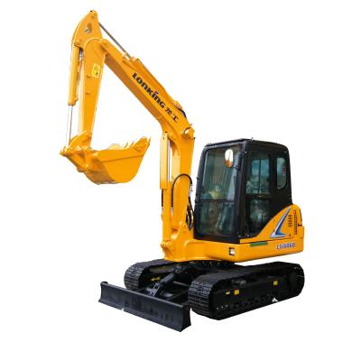 China Factory LG6060 mini garden use tractor excavator for sale with original mini excavator spare parts for sale