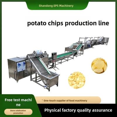 China Customized Full Automatic Potato Chips Machine for Frozen French Fries Production Line for sale