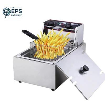 China Electric Deep Fryer Stainless Steel Frying Machine Package Size 52.00cm * 30.50cm * 29.50cm for sale