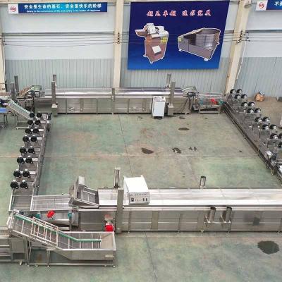 China Automatic Potato Processing Equipment with and Customized Processing Technology for sale