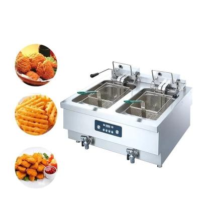 China Capaciteit Gas Fryer voor Temperatuur Kookmachine 405X241X204mm Control Mod Button Te koop