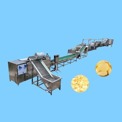 China 50kg 100kg 200kg 300kg Elektrische aardappelchipmachine 304 roestvrij staal Te koop