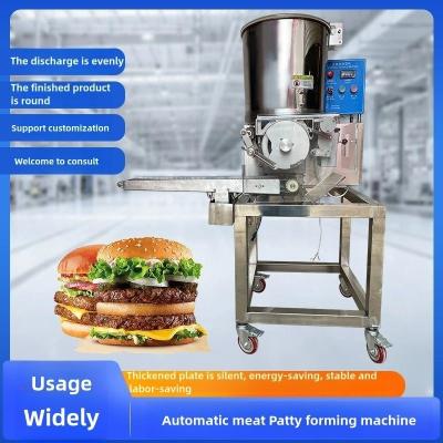 China Customized Design 380V Burger Making Machine for Commercial Chicken Patty Production for sale