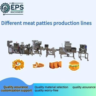 China 380V Spanning aangepaste Panko Brooded Fish Processing Line voor aangepaste behoeften Te koop