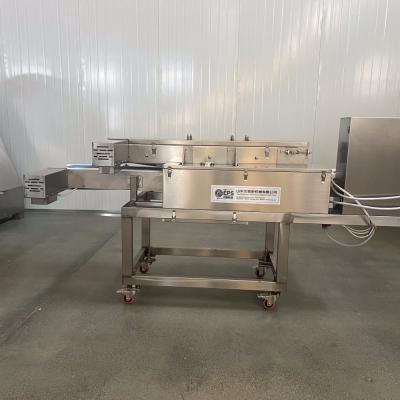 China 3kw Professional Stainless Steel Meat Slicing and Strip Cutting Machine 500kg Capacity for sale