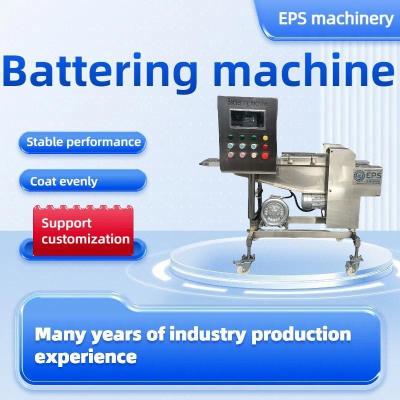 China 380V Tempura Food Battering Coating Machine for Food Industry Automatic Grade Automatic for sale