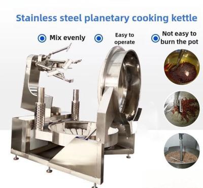 China Máquina de caldeira de cozinha industrial de pasta de tâmaras xarope de caramelo panela de cozinha automática à venda