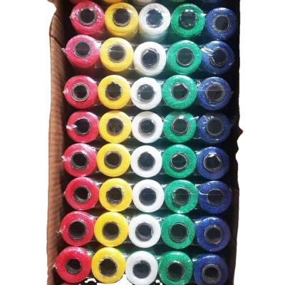 China Fishing building 210D 36ply colorful pp twine packing twine for sale for sale