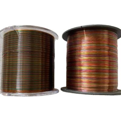 China Line multicolor nylon fishing line high quality 500mspool sink line for sale