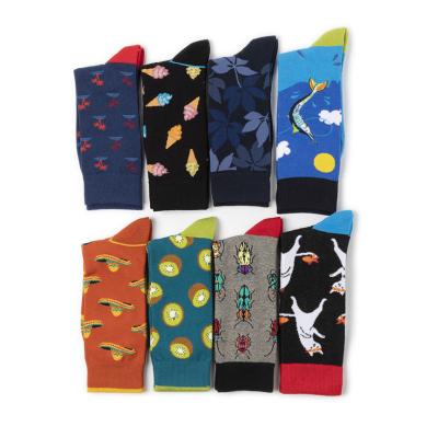 China QUICK DRY Good Quality Happy Fruit Thigh High Sock Women Socks for sale