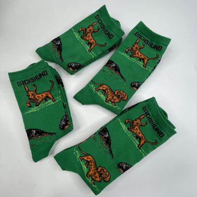 China Jacquard Pairs Sporty Custom Socks Fun Animal Socks for sale