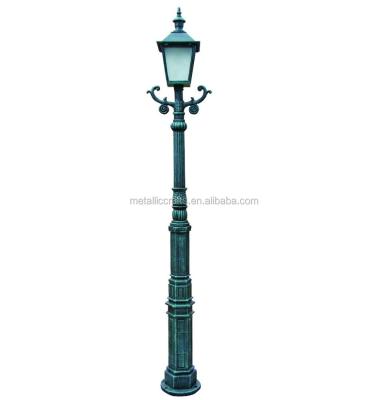 China 2.8M Antique Cast Iron European Square/Road Side/Mail Garden Lamp for sale