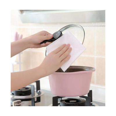 China Eco - Friendly Disposable Lazy Cloth Household Cleaning Cloth for sale