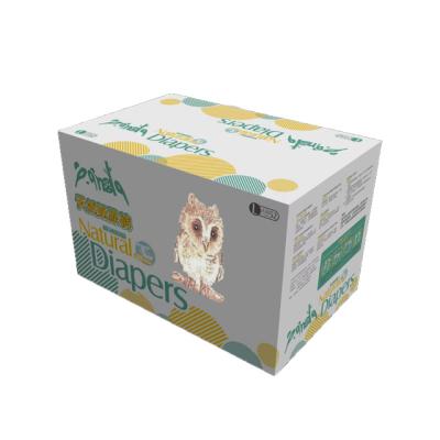 China Embroidered Chinese manufacturers directly supply soft cotton high absorbency baby diapers for sale