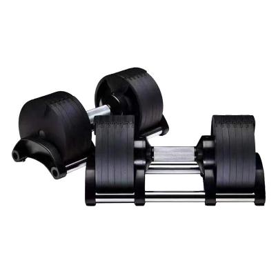 China High Quality Cast Iron 20KG 32KG Fitness Equipment Universal Home Popular Free Weights Adjustable Dumbbell for sale