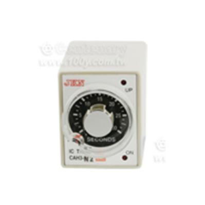 China JKN CAH3-N2-0-60S 7A 250VAC outdoor bracket sealed type high performance delay relay timer with base for sale