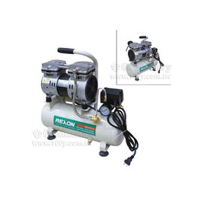 China Supply Rexon OL20-9 Double Cylinders 2Hp Oil Free Top Silent Low Noise Oil Free Air Compressor With Reservoir for sale