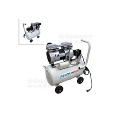 China Good Price Rexon OL20-25 Double Cylinders 2Hp Portable Silent Oil Free Oil Free Air Compressor With Tank for sale