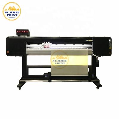 China Top 1.8m One/Two/Three Head Magazines Printing Roll To Roll Inkjet Printer With UV Lamp For Advertising for sale