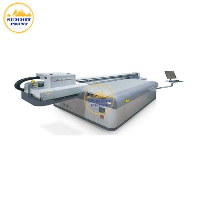 China Printing Shops High Quality Large Format Automatic Summit 2513 UV Flatbed Printer For Board, Acrylic, Board, Glass, Wooden Board for sale