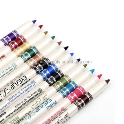 China Waterproof Professional Model Cosmetic Colorful Eyeliner Eye Cosmetic Eyeliner Pencil Anti-oil Shimmer Eyeliner for sale