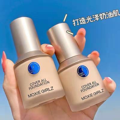 China CONCEALER MOXIE GIRLZ Cover All Foundation 30g Long Lasting Nourishing Repairing Non Sticky Makeup Liquid Foundation for sale