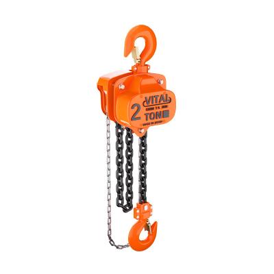 China Lifting Chain Block Good Price VT Type Double pawls 0.5 Ton- 10 ton Chain Block Manual Chain Hoist for sale