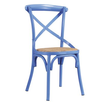 China Moden Dining Steel Chair Hotel Lobby Furniture Colorful Aluminum Alloy Chair M73-5001 for sale