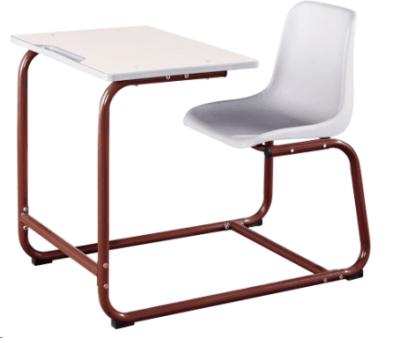 China School Furniture Commercial General Use And Furniture Plastic Material Desk And Chair Set For School for sale