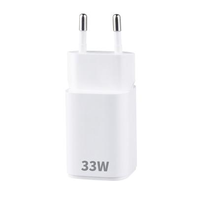 China Reliable 33w Mobile Phone Safe Dual Access Phone C USB A Wall Charger Au Charger Palladium Quick QC Type Eu Us Eu Plug Mobile Phone Charger for sale