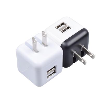 China Best Selling Cell Phone Factory OEM Access 10W Dual USB Mini One EU US Plug Usb Fast Wall Fast Charging Fast Charger For Mobile Phone Charging for sale