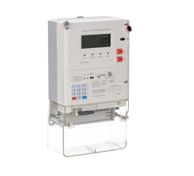 China Three Phase Intelligent Slot Type GPRS/PLC/RF Energy Meter HY3099 for sale