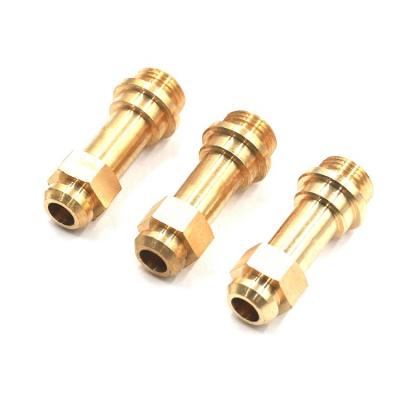 China Customizable Metal Hardware 10pcs CNC Copper Parts Carburetor Copper Spare Parts Wire Holder Guide for sale