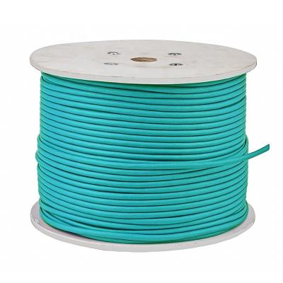 China Linkwylan Cat6A Global Cable 550MHz FTP 23AWG Network Installation Cable Al-Aluminum Shielded Drain Wire 24AWG CMR PVC Jacket Rated LW-CA6AFR-305/AQ for sale