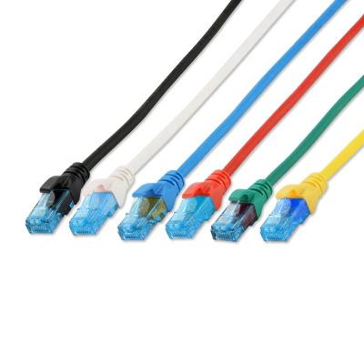 China Network Cable RJ45 Cat 5e Patch Cable UTP Slim PVC LW-CA5U-XXX/XX Ethernet Cat5e Patch Cord for sale