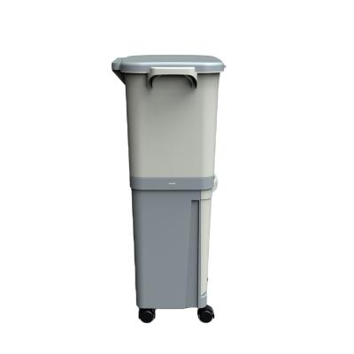 China China Manufacturer Sustainable Pedal Bin Waste Bin 45L for sale