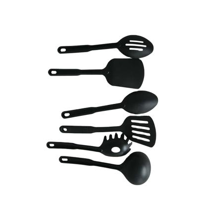 China Viable Colorful Plastic Cookware Utensil Set Kitchenware Tools Suit for sale