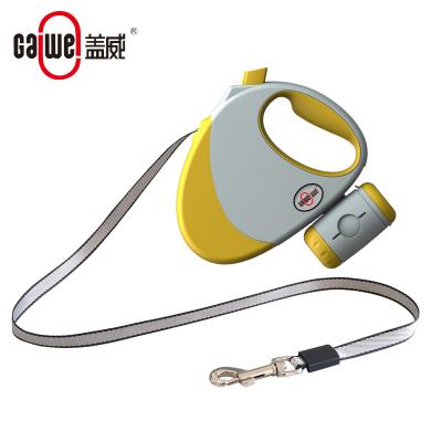 China Durable High Quality Comfortable Retractable Nylon Rope Dog Leash For Medium Dog for sale