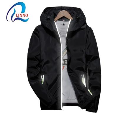 China Youth Men's Viable Reflective Waterproof Autumn Custom Logo Zipper Anorak Colorful Oversized Jackets for sale