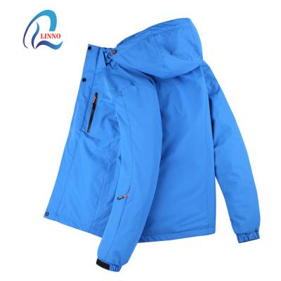 China Outdoor Spring Embroidery Turn-Down Collar Sustainable Bondage Warm Jacket for sale