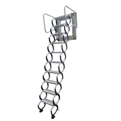 China Folding Ladders Best Grade Blue Folding Aluminum Step Wall Mount Ladder for sale